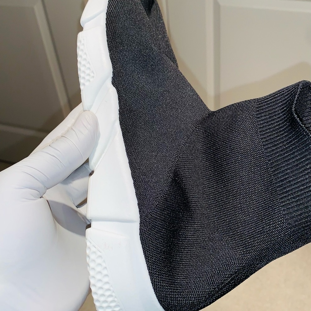 Bamboo Sock High Top Sneakers. - Picture 11 of 12